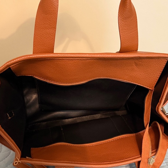 Brown Leather Tote Bag - Picture 3 of 7